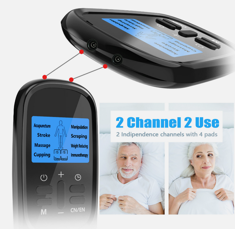 TENS Machine - Electric Muscle Massager